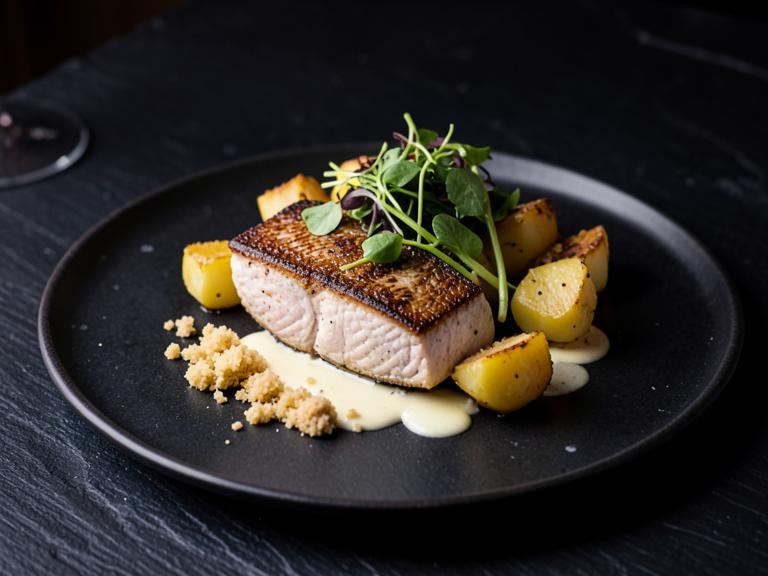Roast North Sea Cod at Òran Mór