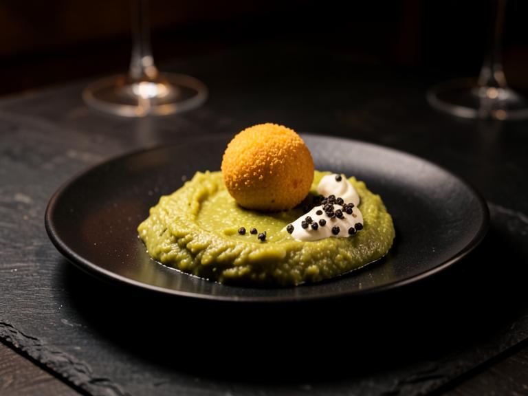 Haggis Bon Bons at Òran Mór