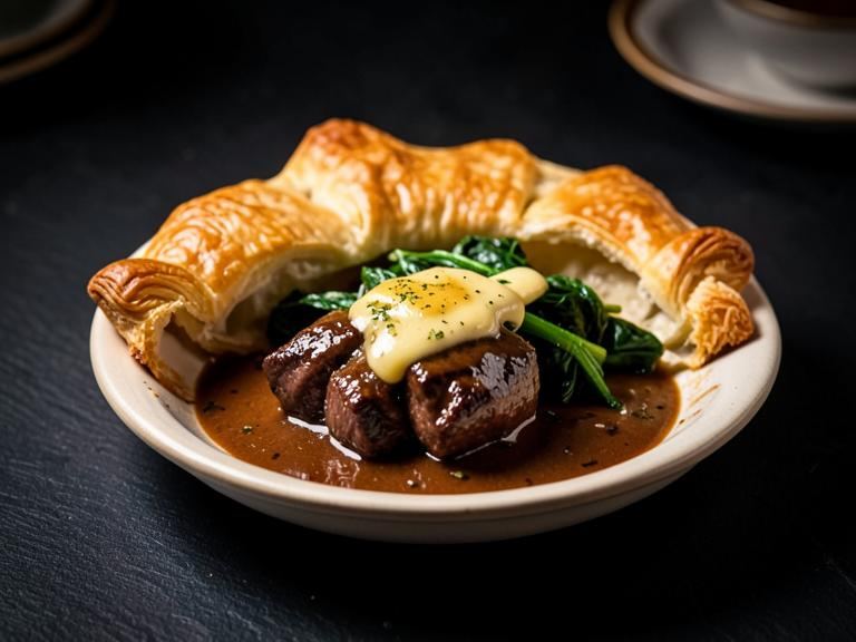 Òran Mór Steak Pie at Òran Mór