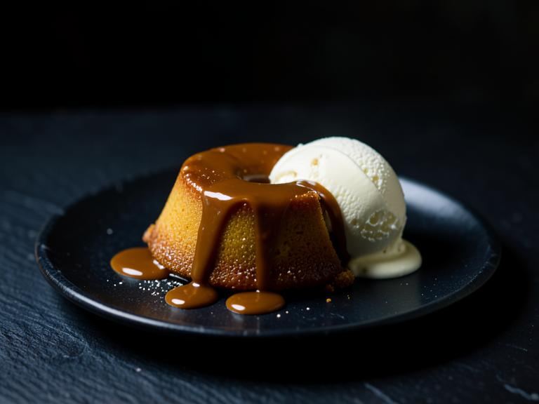 Sticky Toffee Pudding at Òran Mór