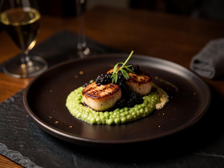 West Coast Scallops at Òran Mór